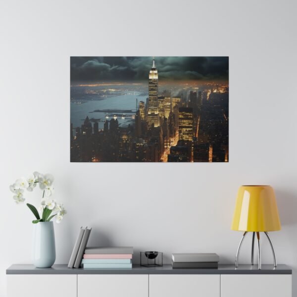 Tableau Decoratif "New York by Night"