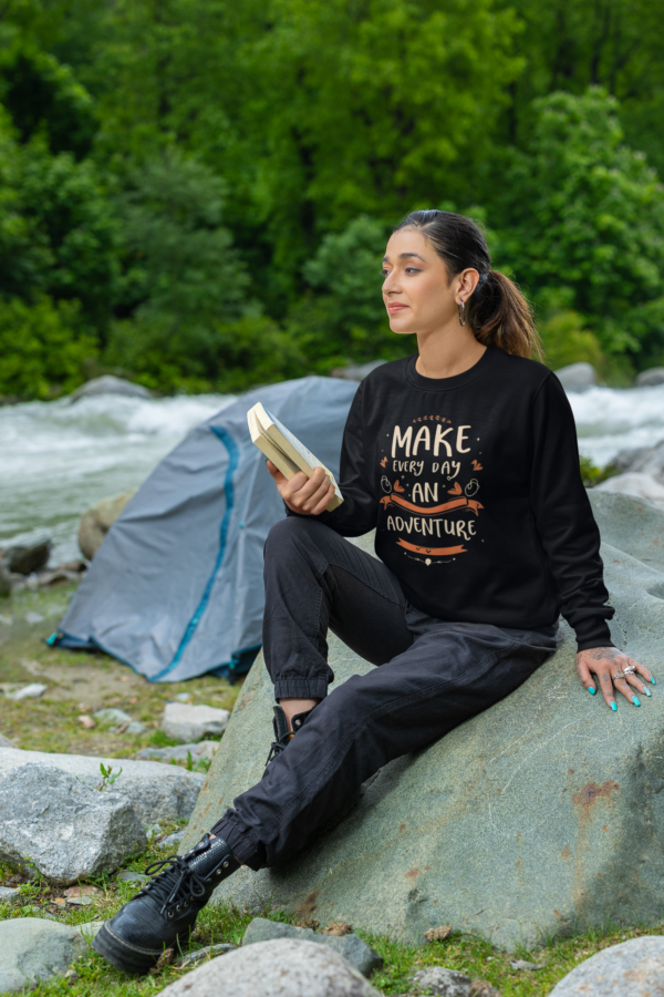 Sweat Jour d'Aventure - Pour les Âmes Aventureuses