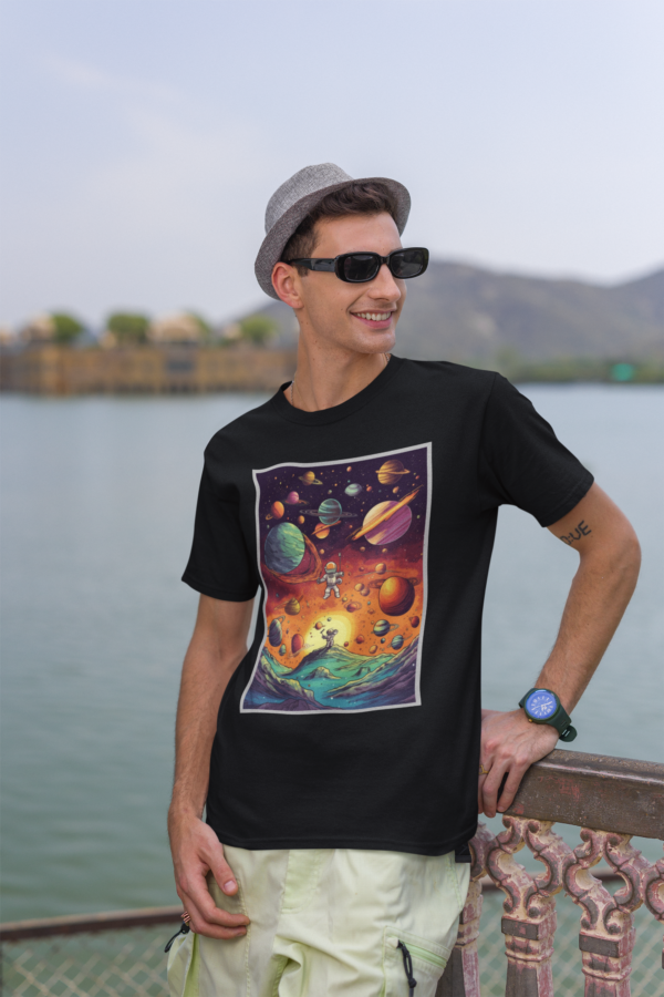 T-Shirt Espace Fantaisie : Explorateur Spatial